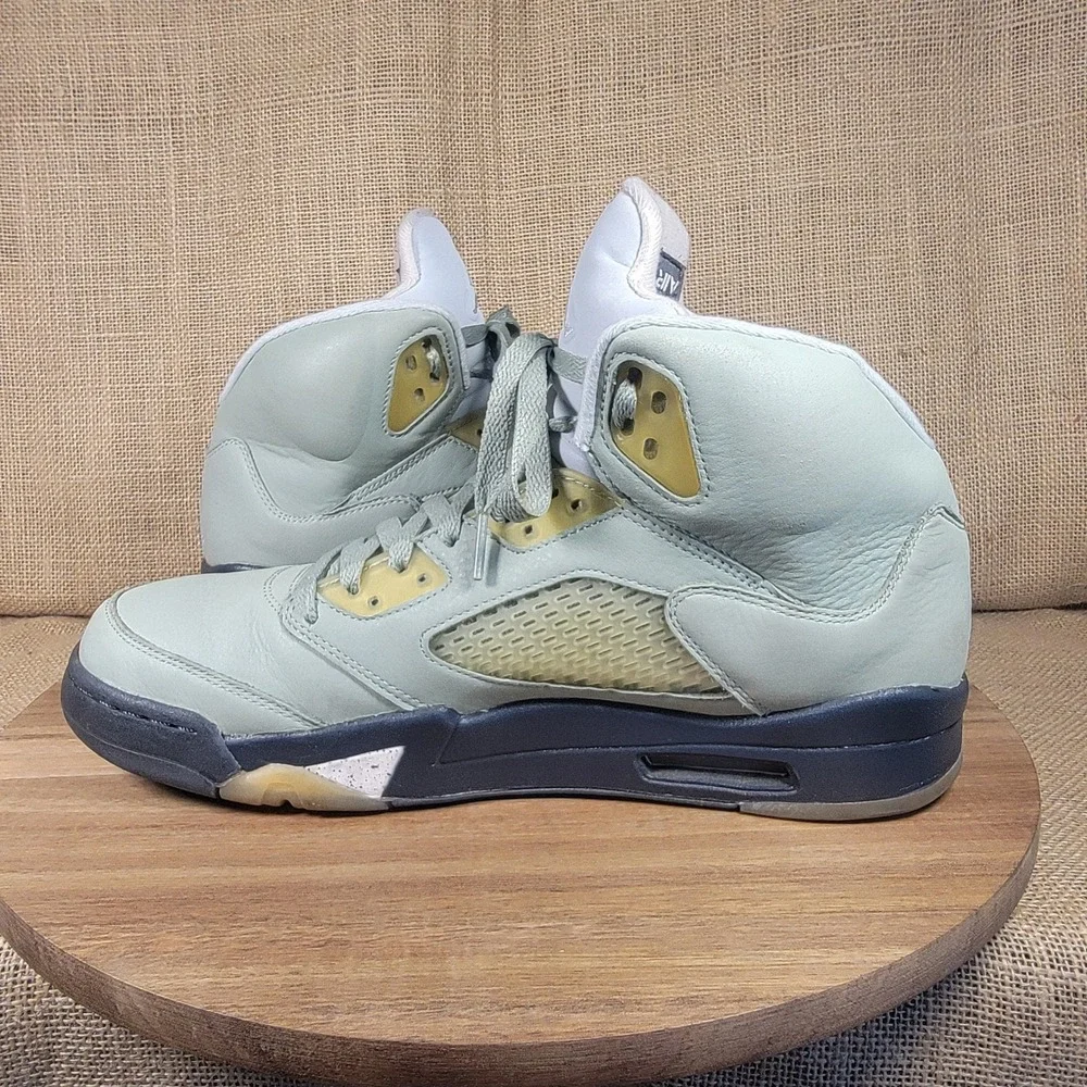 Nike Air Jordan 5 Retro Jade Horizon DC7501300 Leather Mens 10.5 OG Box Sneakers